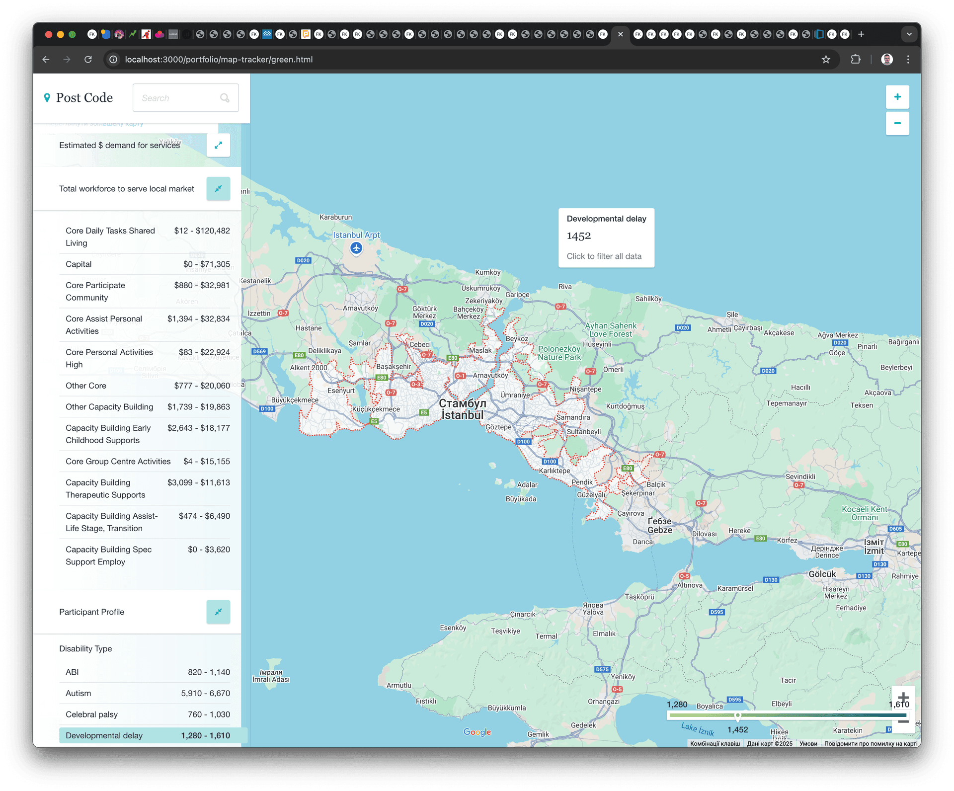 Map Tracker